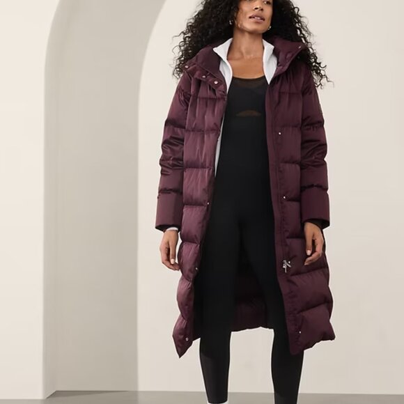 Athleta Sateen Long Puffer - Picture 7 of 13